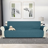 Недорогие Чехол для дивана-Водонепроницаемый чехол для дивана, нескользящий, эластичный жаккардовый, подходит для домашних животных, защищает от пятен, подходит для собак и кошек.