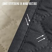 abordables Housse de canapé-Ensemble de 1 housse d'accoudoir imperméable gris foncé pour canapé, avec 2 grandes poches latérales pour télécommande TV, antidérapante, résistante et lavable, idéale pour le salon.