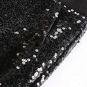 cheap Bottoms-Retro Vintage Disco 1980s Shorts Disco Sequins Fancy Dress Men's Halloween Carnival Performance Bar Adults' Shorts Summer
