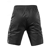 cheap Classic-Men's Tactical Cargo Cargo Shorts Shorts Casual Shorts Drawstring Pocket Elastic Waist Plain Comfort Breathable Knee Length Casual Daily Outdoor Vacation Fashion Blue Black Micro-elastic