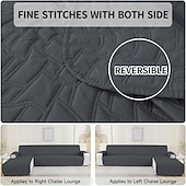 voordelige Bankhoes-Waterdichte antislipmat voor huisdieren op de bank, duurzame chaise longue hoes, bankbeschermer, vlekbestendige meubelhoes voor honden en katten, geschikt voor de woonkamer, alle seizoenen.