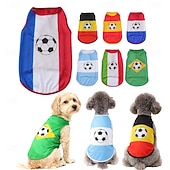 voordelige Vakantie-Voetbalkleding voor honden, machinewasbaar.