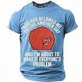  Homens Engraçado Camiseta Manga Curta Camiseta Impressão 3D Gola Redonda Camisa Moda Designer Simples Casual Diário Festa Azul Lago Verão Primavera Roupa S M L XL XXL XXXL