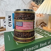 olcso Az Egyesült Államok 250. évfordulója-USA 250. évfordulójára készült, kézzel készített, gyantából készült, hazafias korsó Szabadságszobor-alakú füllel, 300ml/10oz, gyűjtői darab, USA 1776–2026 emlékpohár hazafias ajándékokhoz