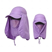 cheap Heating &amp; Cooling-2-in-1 UV Protection Sun Hat for Men &amp; Women, Outdoor Summer Hat with Removable Face Shield for Fishing, Hiking &amp; Camping, Lightweight, Breathable, Quick-Dry Sun Hat for Full Face &amp; Neck Protection