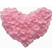 abordables Flores artificiales-999 piezas de pétalos de rosa románticos de tela no tejida para bodas, graduaciones, fiestas, cumpleaños, noches románticas especiales, pedidas de mano, rojo, blanco, rosa, morado, azul