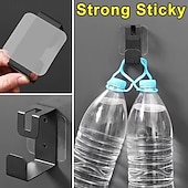 cheap Storage &amp; Organization-200 Pieces of Super Strong Double-Sided Tape, Transparent, No Drilling or Nails Required, Suitable for Various Surfaces Such as Plastic, Glass, Metal, Stone, and Drywall