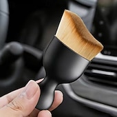 cheap Vehicle Cleaning Tools-2 Sets Car Interior Detailing Brush Set, Soft Bristle Dusting Brush &amp; Dual-Ended Air Vent Cleaner Tool, Professional Car Cleaning Kit for Dashboard, AC Outlet, Console, Gaps, Scratch-Free