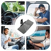 ieftine Umbrare Auto-Pachet de 2 extensii parasolar auto antireflexie, vizieră 2 în 1 pentru condus zi și noapte, extensie universală pentru parasolar auto pentru a proteja vederea, a reduce oboseala ochilor cauzată de soare și faruri