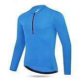 economico Giacche e gilet da uomo-Per uomo Giacca da Ciclismo Giacca Antipioggia Compattabile Impermeabile Antivento Protezione UV Bicicletta Giacca Giacca a Vento Mountain Bike MTB Ciclismo su strada Ciclismo urbano Nero Bianco Blu