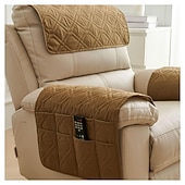 levne Potah na křeslo-Voděodolný organizér na loketní opěrku pohovky s úložnými kapsami multifunkční potah na loketní opěrku pohovky proti poškrábání ochrana pro domácí mazlíčky protiskluzová podložka na loketní opěrku,