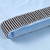 cheap Holiday-Men's Linen Pants Summer Pants Drawstring Elastic Waist Straight Leg Plain Comfort Breathable Full Length Casual Daily Beach Vacation Fashion Blue Black Inelastic