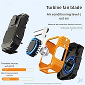 levne Páskové ventilátory-Přenosný ventilátor na opasek, ventilátor na opasek pro muže a ženy, osobní ventilátor na nošení v košili, dobíjecí USB handsfree mini ventilátor pro venkovní práci, stavebnictví, kempování,