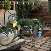 voordelige decoratieve tuinpalen-6 stuks miniatuur tuinstekers, lichtgevend in het donker, mini bonsai-ornamenten, kleine knutselwerkjes voor bijeenkomsten en feesten, mini sprookjestuinlandschappen, betoverende tuindecoratie