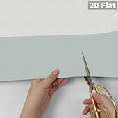 abordables Wall Stickers-Peelable Wallpaper, Blue-Gray Geometric Pattern, Bohemian Self-Adhesive Wallpaper, Removable, Suitable for Tenant Use, Suitable for Bedroom, Bathroom, Cabinet, Vinyl Wallpaper Roll