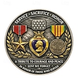 billiga U.S. 250-årsjubileum-Minnesmynt för Vietnamkrigets veteraner 1955-1975, hyllning till krigsfångarkriget, amerikansk militär samlarobjekt, patriotisk medaljgåva till veteran eller samlare
