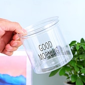 お買い得  花瓶＆バスケット-自動給水式植木鉢、緑のツタ型水耕栽培プランター、樹脂製多肉植物鉢、透明プラスチック製蘭鉢、吸水性室内植物容器