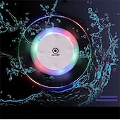 voordelige Decoratieve lichten-3 stuks LED-onderzetters van acryl voor cocktails, met een flitsende basis en ultradunne LED-verlichting, perfect als decoratie voor je bartafel.