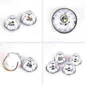 preiswerte Dekorative Lichter-Zweifarbige LED-Wassermelonenlichter mit klarer Linse, konstant &amp;Blitzlichter, Blinker zur Begrenzung des Fahrerhausdachs