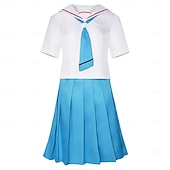 cheap Anime Costumes-Time Travel Anime Outfits Cosplay Suits JK Masquerade Daily School Uniforms Anime Expo Costume For Women's Adults'