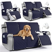 cheap Recliner Cover-Waterproof Recliner Couch Covers for Pets, Sofa Covers  Washable Reclining Sofa Cover Non-Slip Furniture Protector with Elastic Straps Pocket for Dogs