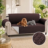 cheap Sofa Cover-100% Waterproof Couch Covers Sofa Covers for Dogs Couch Protector Triple Non-Slip Sofa Slipcover for 3 Cushion Couch Furniture Protector for Pets, Kids,Dog