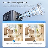 voordelige IP-netwerkcamera's voor binnen-Mini wifi-beveiligingscamera, kleine draadloze verborgen camera voor huisbeveiliging, 1080p HD-babyfoon met nachtzicht &amp;Bewegingsdetectie, draagbare minicamera met app-bediening voor baby- en