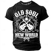  Herr Rolig Slang T-shirt Kortärmad T-shirt 3D-tryck Rund hals Skjorta Mode Dagligen Dagligen Gata Svart Rubinrött Sommar Vår Kläder S M L XL XXL XXXL