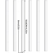 cheap Home Supplies-100Pcs Humidifier Stick Filter Refill - Mini Air Diffuser Pure Wicks Refill Cotton Filter Sticks Replacement Wicks for Small Portable Humidifier Diffuser in Office Bedroom Home