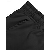 cheap Classic-Men's Tactical Cargo Cargo Shorts Shorts Casual Shorts Drawstring Pocket Elastic Waist Plain Comfort Breathable Knee Length Casual Daily Outdoor Vacation Fashion Blue Black Micro-elastic