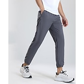 cheap Bottoms-Men's Outdoor Pants Cargo Pants Hiking Pants Trousers Summer Spring Autumn / Fall Outdoor Tailored Fit Waterproof Quick Dry Breathable Pants / Trousers Drawstring Pocket Elastic Waist Grey Hunting