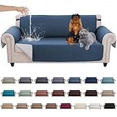 cheap Sofa Cover-100% Waterproof Couch Covers Sofa Covers for Dogs Couch Protector Triple Non-Slip Sofa Slipcover for 3 Cushion Couch Furniture Protector for Pets, Kids,Dog