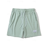 economico Pantaloncini casual-Per uomo Shorts sportivi Shorts Pantaloncini Estivi Shorts da Spiaggia Pantaloncini casual Tasca Elastico in vita Semplice Comodità Traspirante Lunghezza al ginocchio All'aperto Spiaggia Vacanza