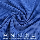 cheap Event &amp; Party Supplies-4 Packs Cooling Towel (31.5"x 12"), Ice Towel, Microfiber, Soft Breathable Chilly Towel Stay Cool for Yoga, Sport, Gym, Workout, Camping, Fitness, Running, Workout &amp; More Activities (Multicolor)