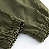 economico Pantaloni cargo-Per uomo Pantaloni Cargo Pantaloni casual Pantaloni da paracadute Pantaloni ad asciugatura rapida Coulisse Tasca Semplice Comodità Traspirante Lunghezza intera Quotidiano Casa All'aperto Vacanza