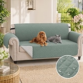 cheap Sofa Cover-100% Waterproof Couch Covers Sofa Covers for Dogs Couch Protector Triple Non-Slip Sofa Slipcover for 3 Cushion Couch Furniture Protector for Pets, Kids,Dog
