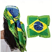 billiga 250:e årsjubileum-USA:s 250-årsjubileum, USA Kanada, världsfotbollsflagga, tryckt bandana för män och kvinnor, fyrkantig huvudduk, pannband, huvudband, utomhustillbehör för jublande fans