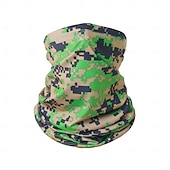 abordables Heating &amp; Cooling-Unisex Outdoor Camouflage Neck Gaiter, Summer UV Protection Ice Silk Headband, Fishing Face Mask, Breathable Comfortable Outdoor Bandana &amp; Scarf