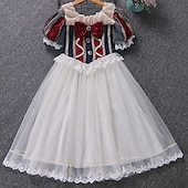 cheap Girls' Costumes-Snow White Princess Dress Cosplay Costume Outfits Movie Cute Tutus Led Light Up for Girls' Kid's Masquerade Daily Holiday Comic Con