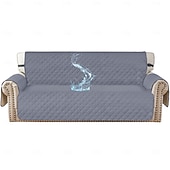 cheap Sofa Cover-Waterproof Non Slip Pet Sofa Mat Solid Color One Piece Sofa Cover Couch Protector Durable Anti Stain Furniture Cover for Dogs Cats Living Room All Season Use