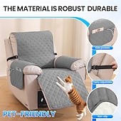 preiswerte Bezug für Relaxsessel-Einfacher, passgenauer Sofabezug für Relaxsessel, wasserdicht, rutschfest und haustierfreundlich, fleckenabweisend und strapazierfähig – ideal für Hunde und Katzen, ganzjährig verwendbar im