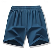 halpa Rennot shortsit-Miesten Shortsit Rennot shortsit Athletic Short Tasku Joustava vyötärö Tavallinen Nopea kuivuminen Hengittävä Lyhyt Päivittäin ulko- Hiekkaranta Muoti Katutyyli Sininen Musta Mikrojoustava