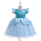 halpa Tyttöjen puvut-Maaginen noita Prinsessa Mekot Cosplay-Asut Asut Elokuva Muoti söpö tyyli Balettihameet for Tyttöjen Lasten Naamiaiset Päivittäin Juhla Pyhäpäivä