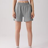 economico Pantaloni corti da corsa-Per donna Shorts da corsa Shorts Sportivi Tasche Pantaloncini Casuale Quotidiano All'aperto Estate Primavera Asciugatura Rapida Leggero Traspirante Allenamento in Palestra Tennis Golf Vestibilit