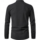  Médiéval Renaissance Chemise Manches longues Pirate Viking Déguisement Homme Halloween Carnaval Performance LARP Foire de la Renaissance Adulte Chemise