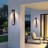 abordables appliques murales extérieures-Intérieur LED Appliques Murales Extérieures Appliques Murales Intérieures Extérieur Métal Pierre Applique murale IP44 110-120V 220-240V