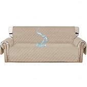 cheap Sofa Cover-Waterproof Non Slip Pet Sofa Mat Solid Color One Piece Sofa Cover Couch Protector Durable Anti Stain Furniture Cover for Dogs Cats Living Room All Season Use