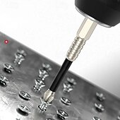 abordables Jeu de forets-Jeu de 12 forets magnétiques K5 haute résistance, forets de vissage magnétiques haute résistance, jeu de forets de vissage magnétiques durables, jeu de tournevis électrique magnétique antidérapant,