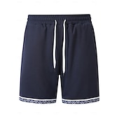 economico Pantaloncini casual-Per uomo Pantaloncini Waffle Shorts Pantaloncini Estivi Shorts da Spiaggia Pantaloncini casual Tasca Elastico in vita Semplice Testurizzato Comodità Traspirante Corto Casuale All'aperto Spiaggia