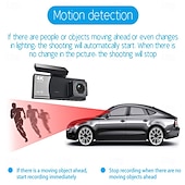 billige Bil-DVR-1080p Nytt Design / med bakkamera Bil DVR 170 grader Bred vinkel 2 tommers IPS Dash Cam med Bevegelsessensor / Loop-opptak / Vanntett Bilopptaker